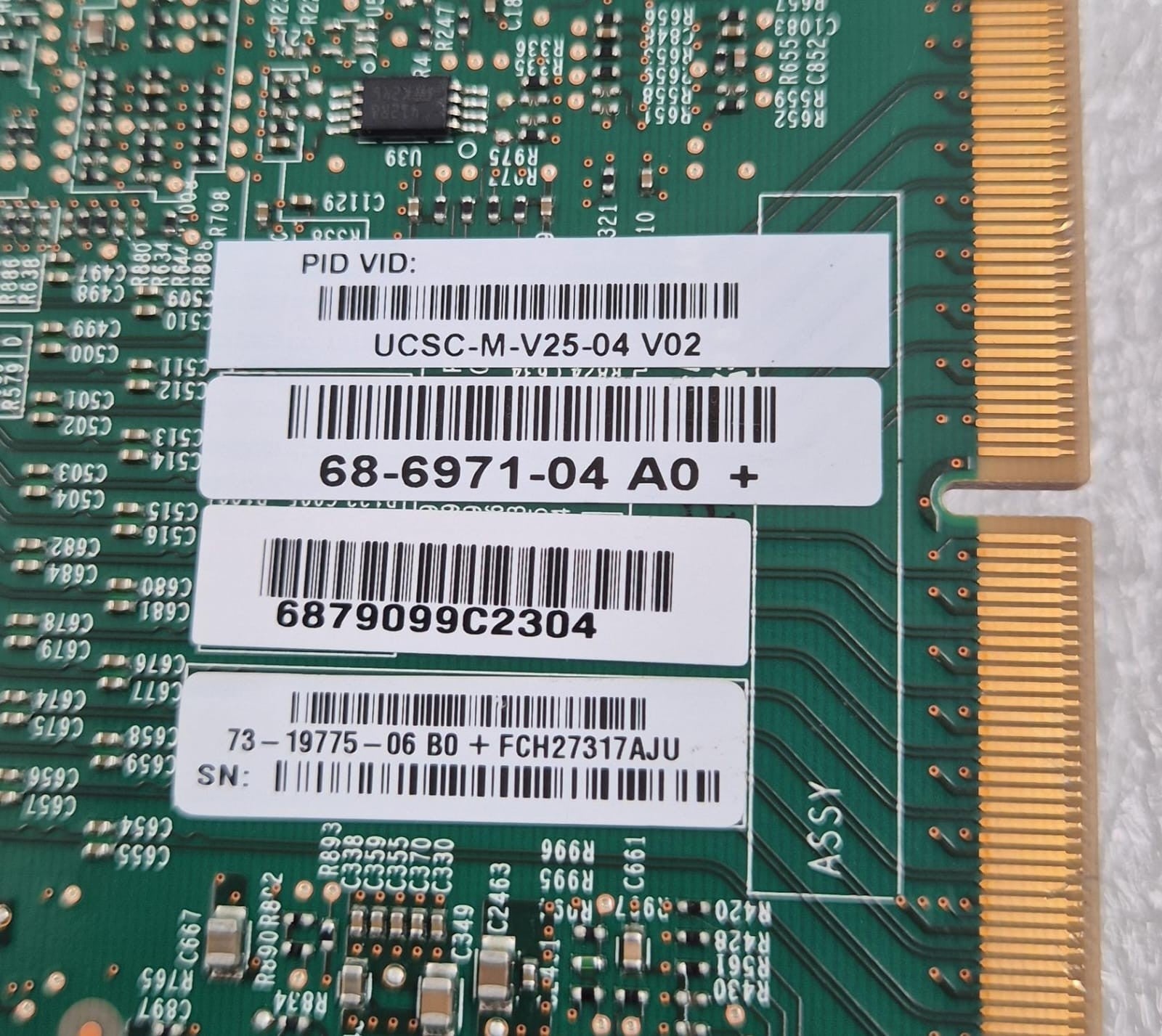 CISCO UCSC-M-V25-04 UCS Virtual Interface Card 4-Port PCIe Adapter 68-6971-04