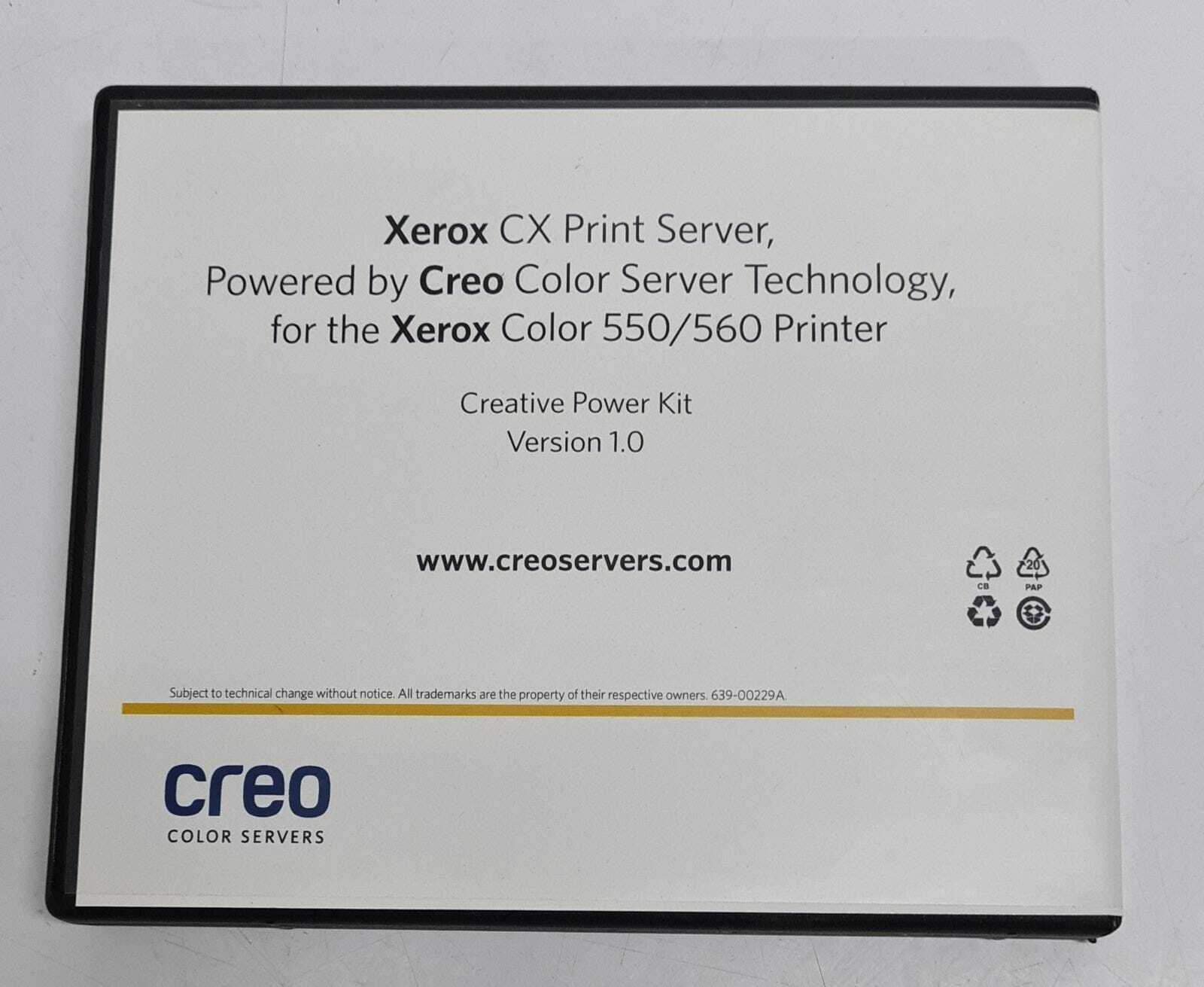 NEW- CREO Color Server For Xerox CX 550/560 Print Controller Dongle 638- 00154A