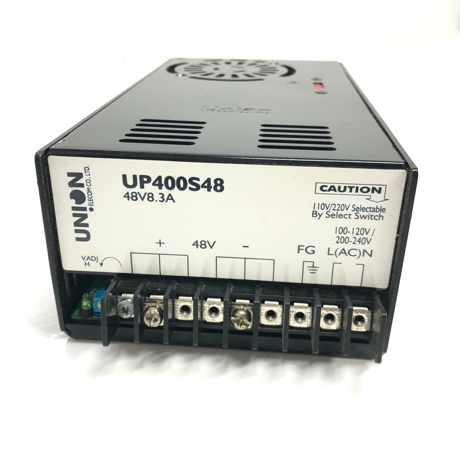 UNION Power Supply P/n: UP400S48 400W 50/60Hz Output 48V 8.3A