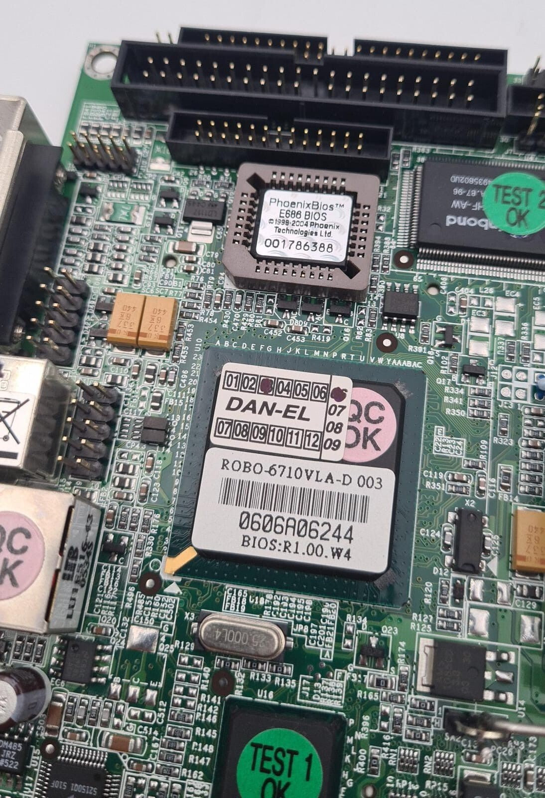 Portwell ROBO-6710VLA R1.00.W4 Half-sized SBC Industrial Motherboard