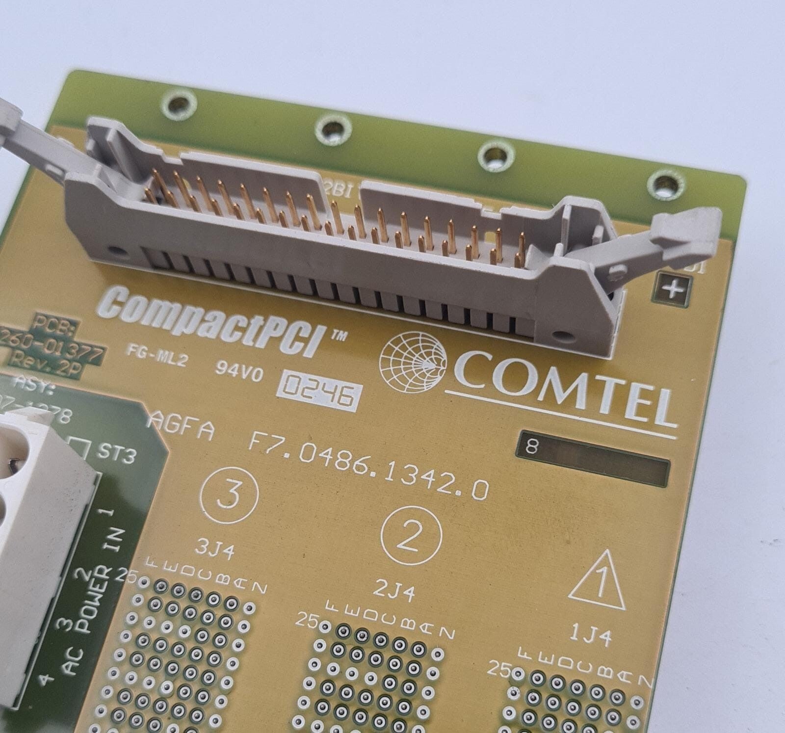 COMTEL CompactPCI FG-ML2 F7.0486.1342.0 307-1378 PCB Board / AGFA CR 75 F8.5146