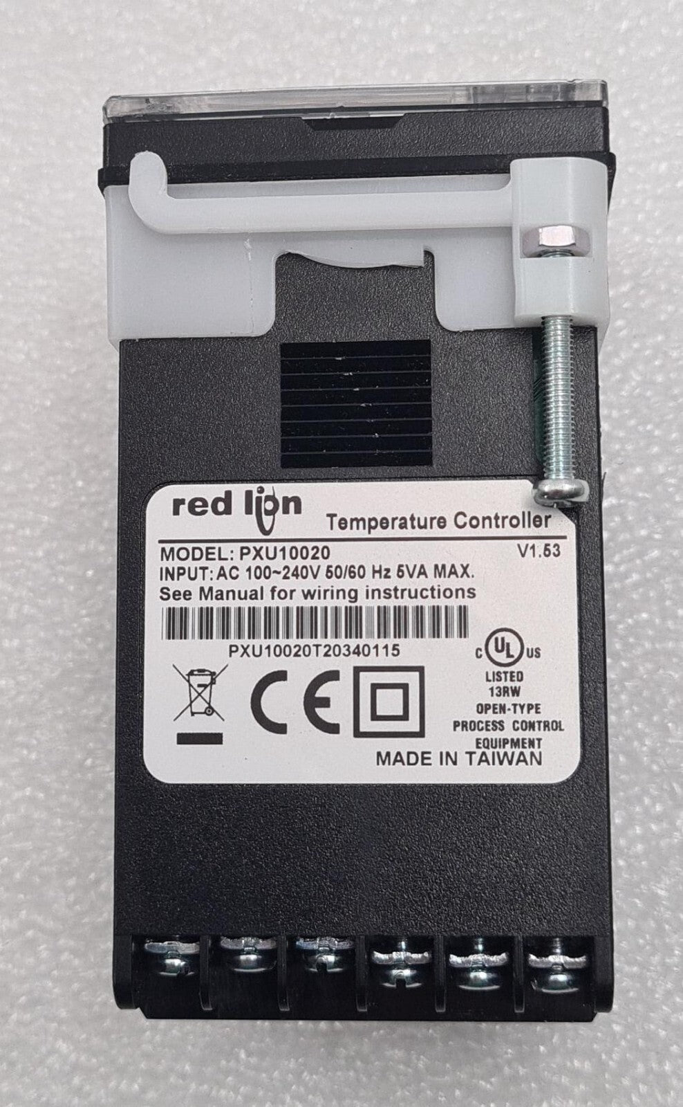 NEW - Red Lion PXU10020 V1.53 Temperature Controller 100-240V