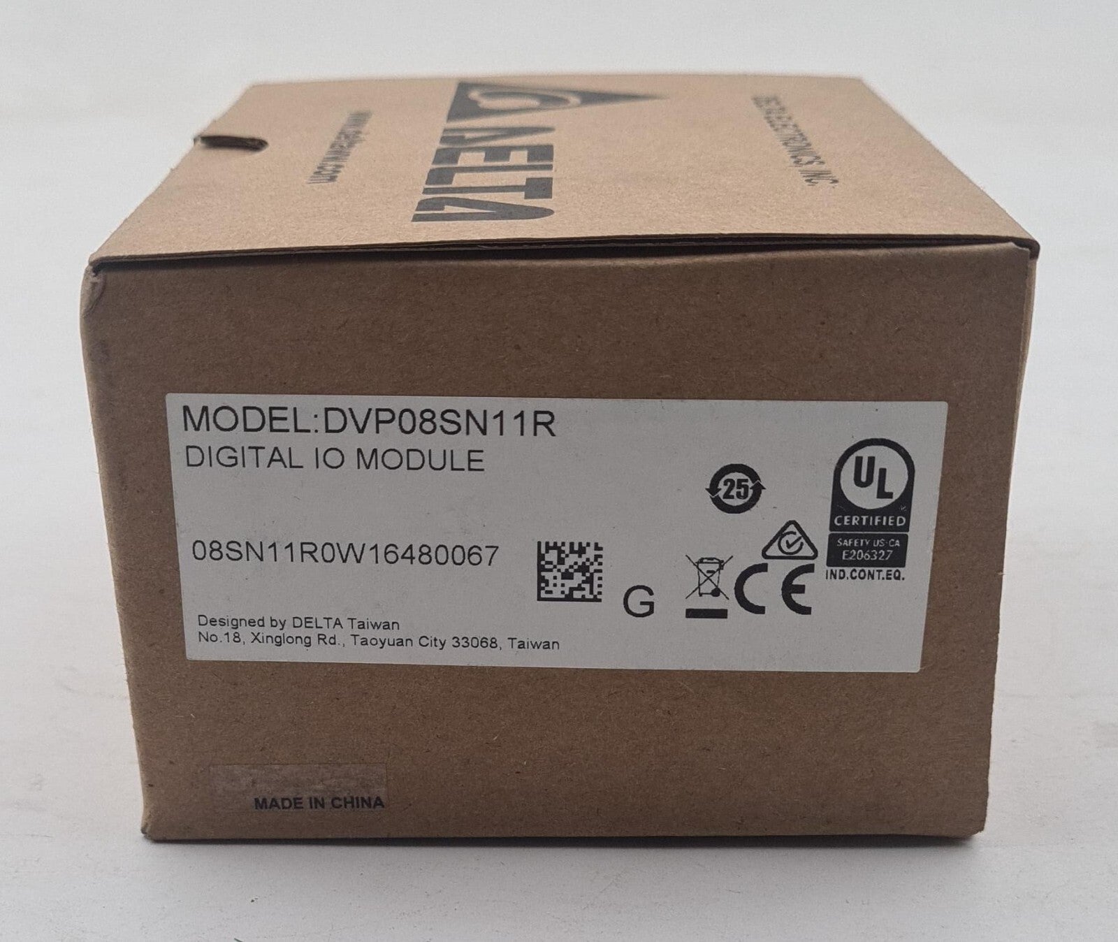 [LOT 5] NEW IN BOX - DELTA DVP08SN11R DIGITAL IO MODULE PLC DC24V 8DO