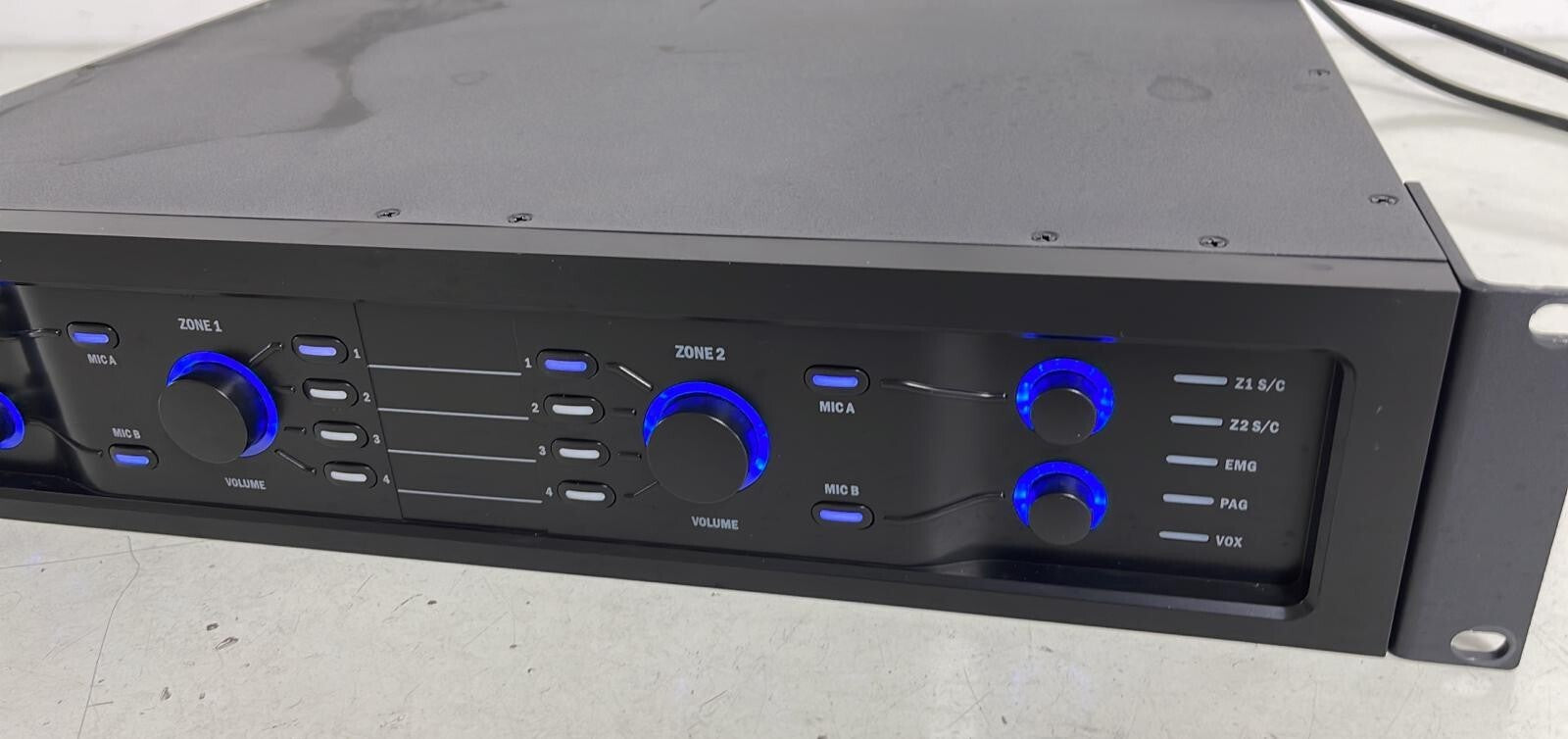Biamp Prezone 2 Professional Audio Preamplifiers Stereo source zones