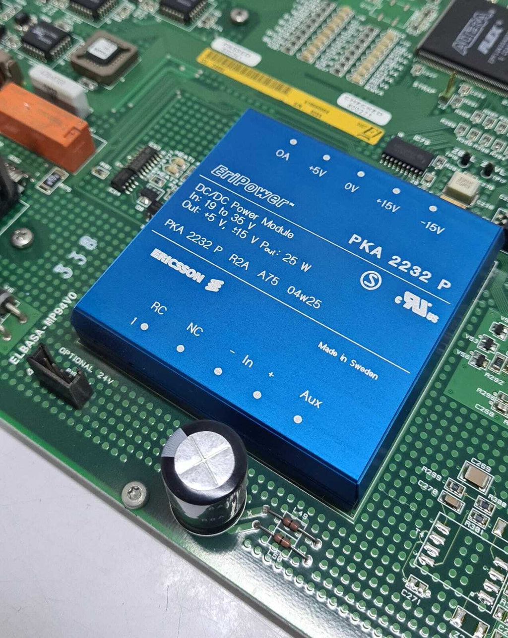 GAMBRO AK 200 S Main Back Board W/ EriPower PKA 2232 for Dialysis Machine