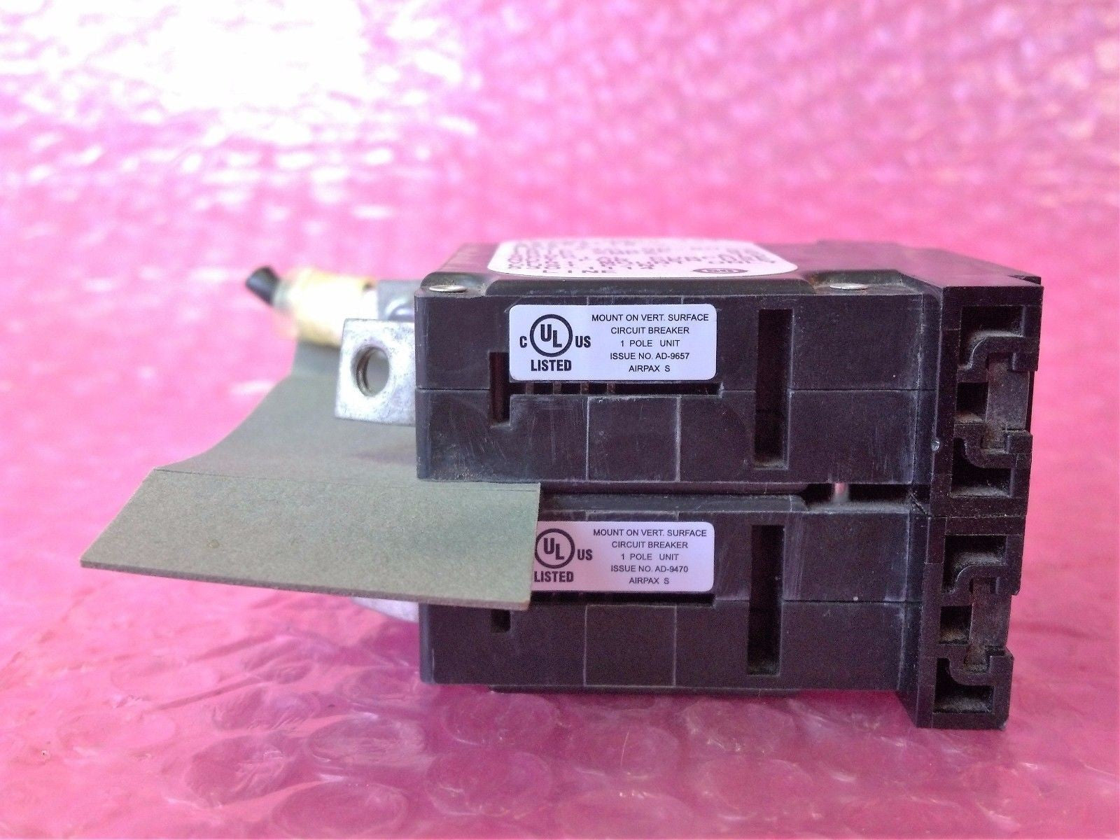 Airpax SP Circuit Breaker Legbxf66 35287 16 V 250 V Load 0838 Y 54 20 Lot Of 9