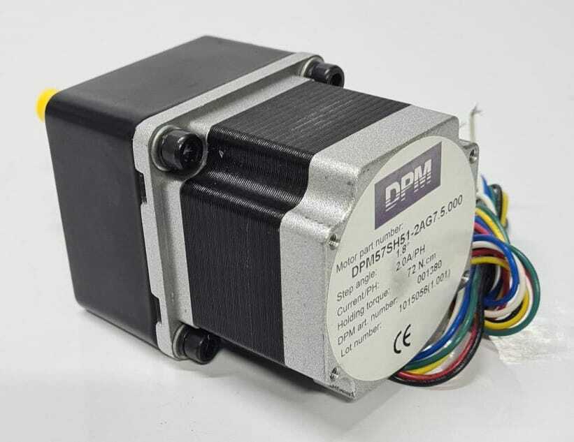DPM Stepper Motor DPM57SH51-2AG7.5.000 W/ Motor Gear Head
