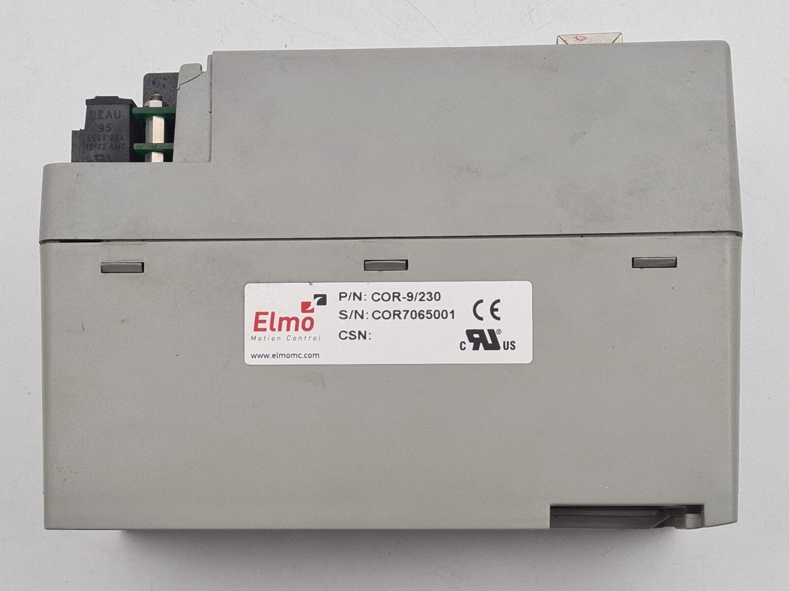 Elmo Motion Control COR-9/230 Servo Drive Controller - FOR PARTS