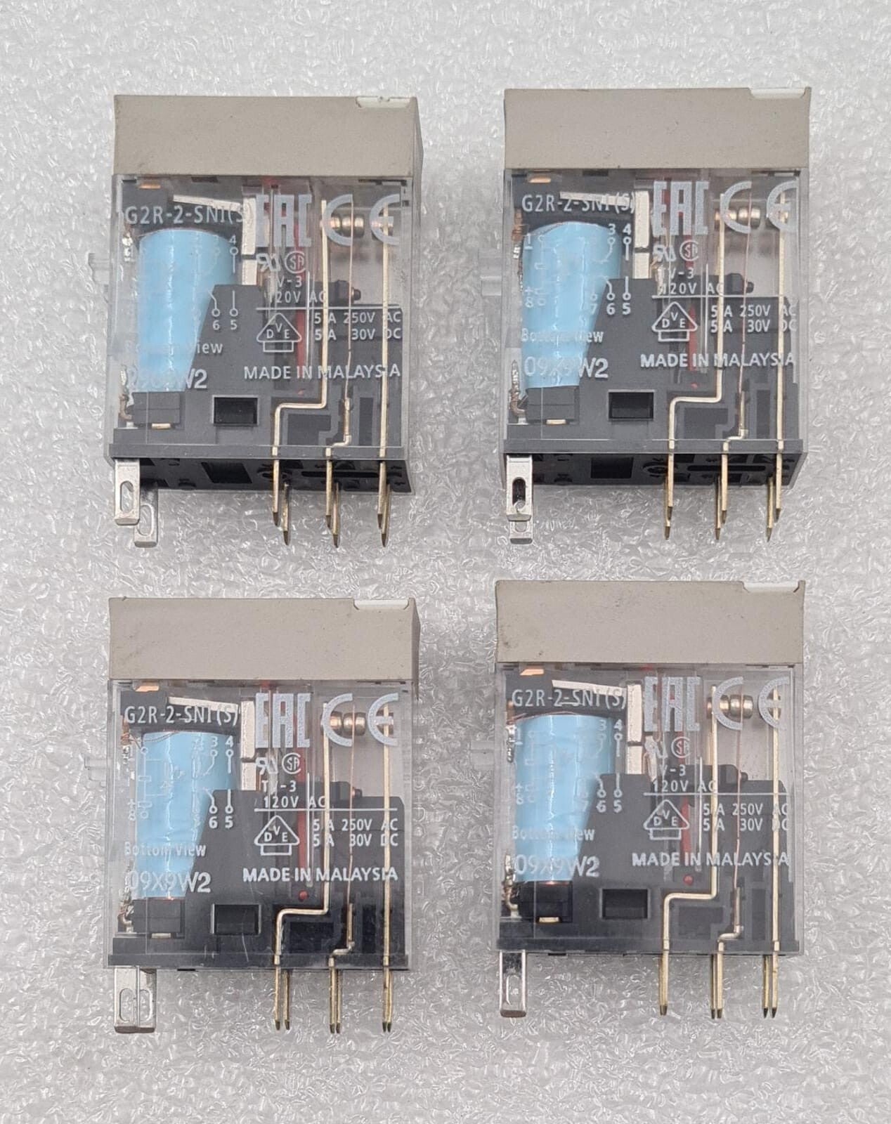 [LOT OF 4 PCS] OMRON G2R-2-SN1 (S) RELAY 24VDC