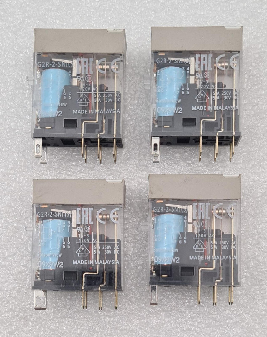 [LOT OF 4 PCS] OMRON G2R-2-SN1 (S) RELAY 24VDC
