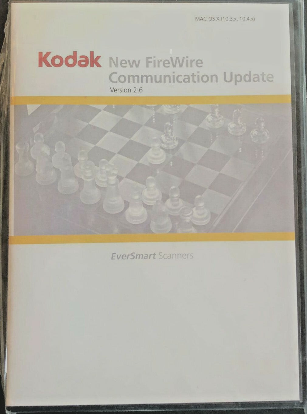 NEW - Kodak New Firewire Communication Update Eversmart  Scanners v2.6 Prepress