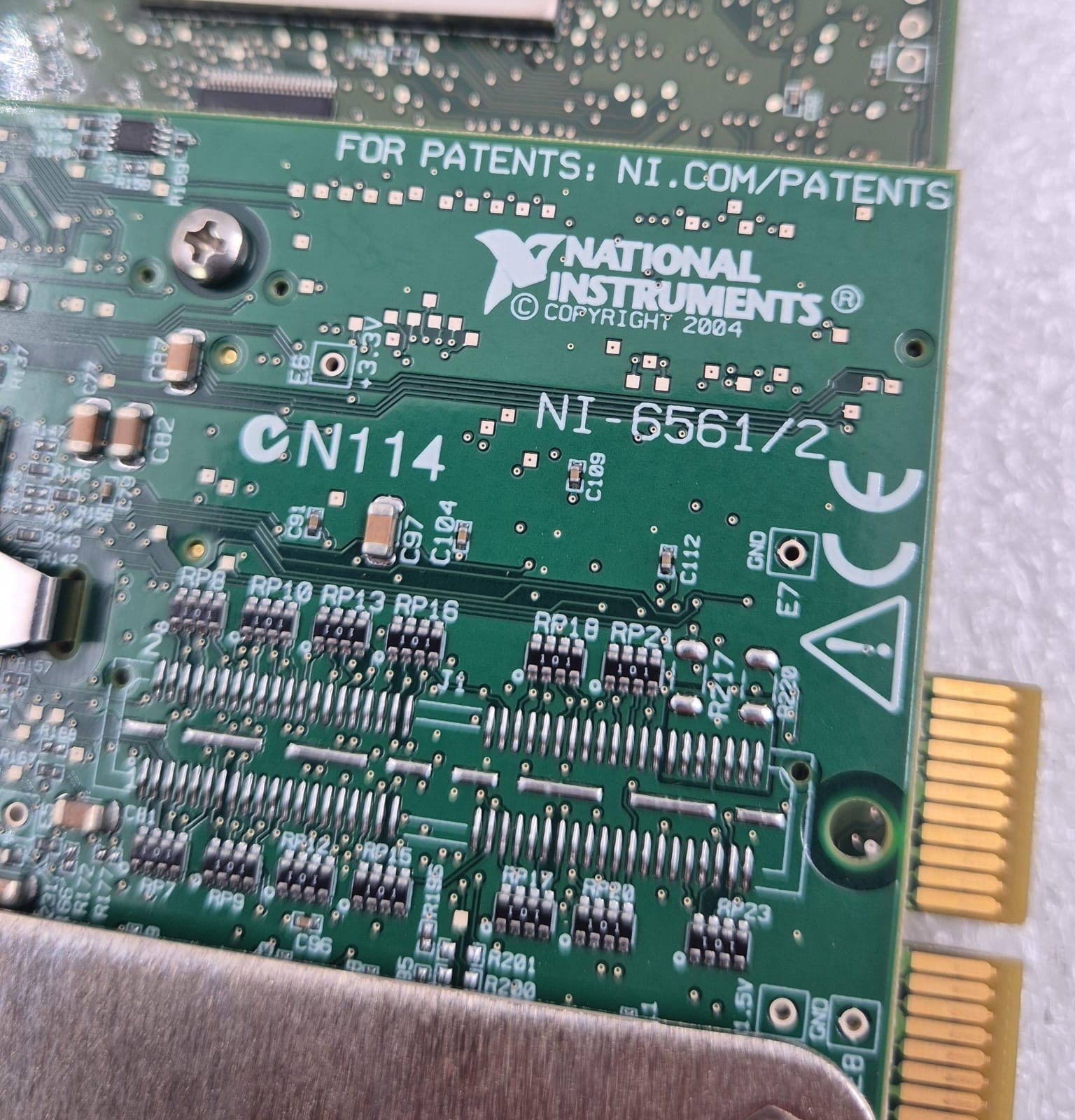 National Instruments NI PCI-6561 Digital Waveform Generator / Analyzer PCB Board