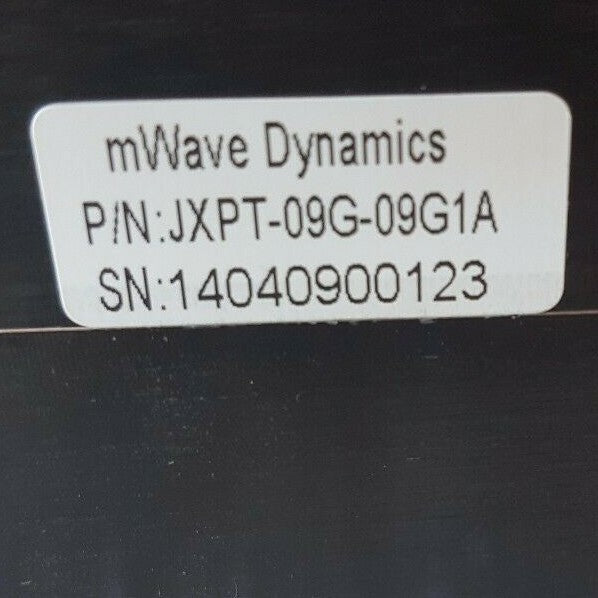 mWave Dynamics Jxpt 09G 09G1A Sn 14040900123