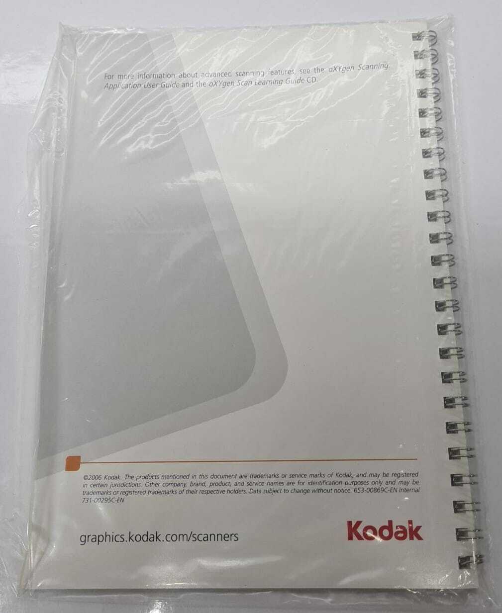 KODAK oXYgen Scan Software For EverSmart Ver. 2.6.3 MAC OS X (10.5.x/10.4.x)