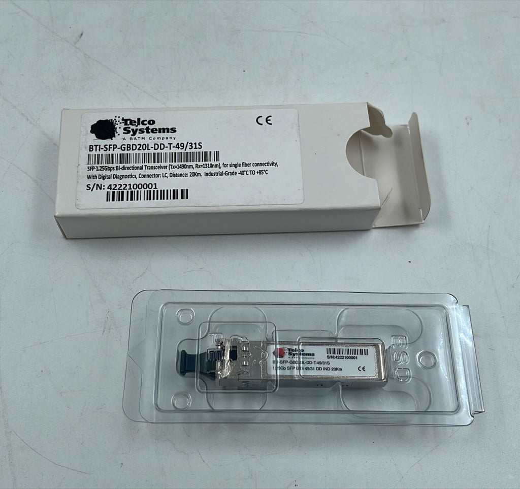TELCO System BTI-SFP-GBD20L-DD-T-49/31S