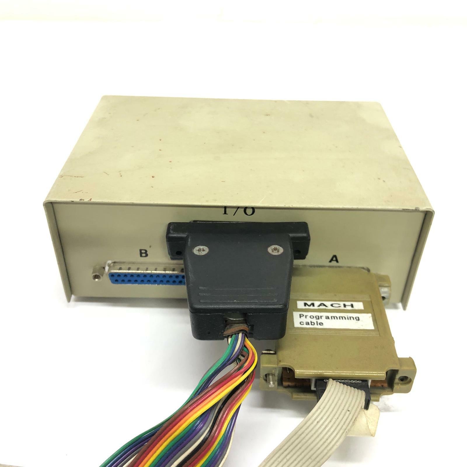 2 Way Manual Data Switch Box 15 Pin I/O AB Female Port for PC MAC MACH PROGRAMIN