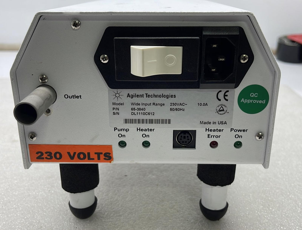 AGILENT TECHNOLOGIES WIDE INPUT RANGE 65-3840