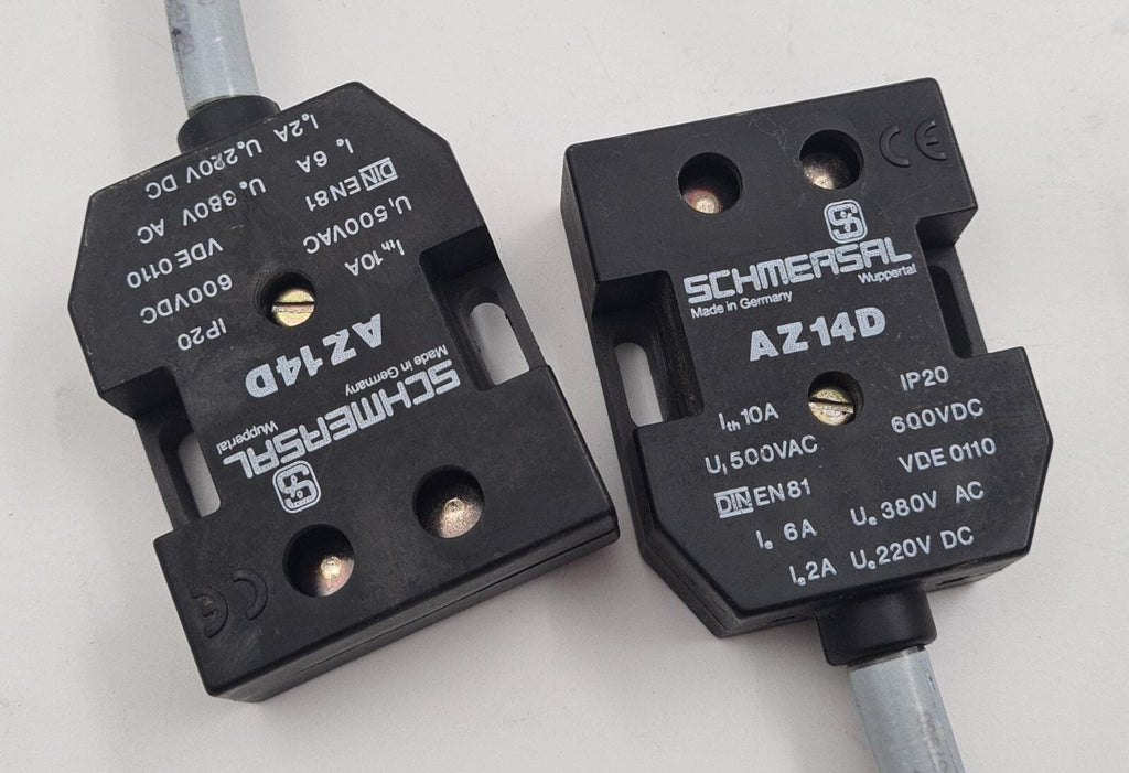 [LOT OF 2 wired units] SCHMERSAL AZ14D Door Contact Sensor Switch