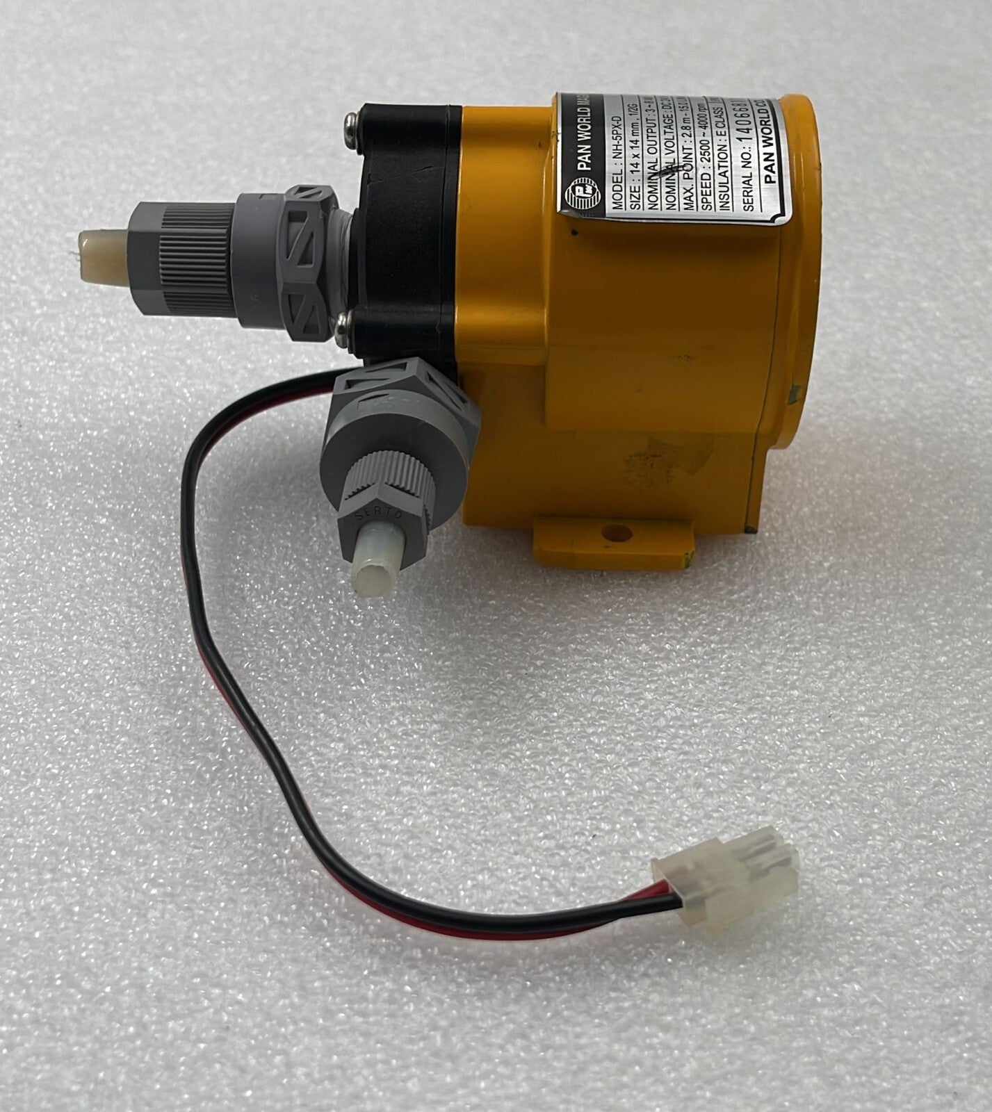 Pan World Magnet Pump NH-5PX-D 14x14mm 1/2 G