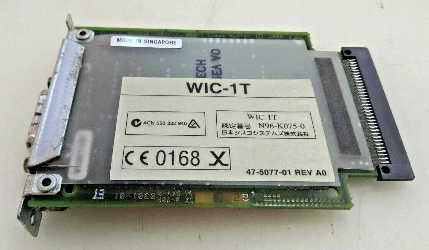 Cisco Wic 1t Wan Interface Card Router