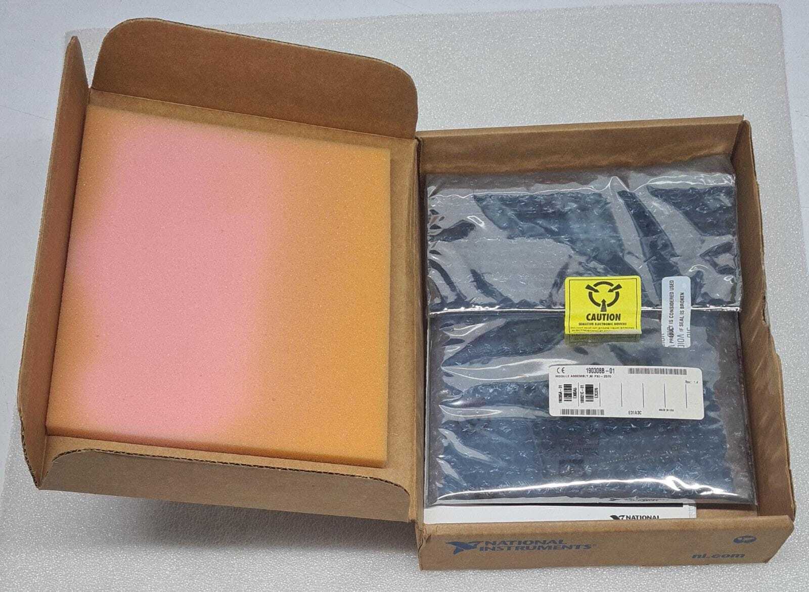 NEW - National Instruments NI PXI-2570 40 SPDT Relay Module Assembly 190308B-01