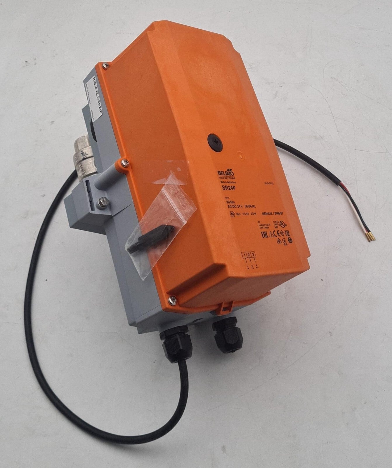 BELIMO SR24P R3020-BL2+SR24P Rotary actuator 20Nm 24V AC/DC