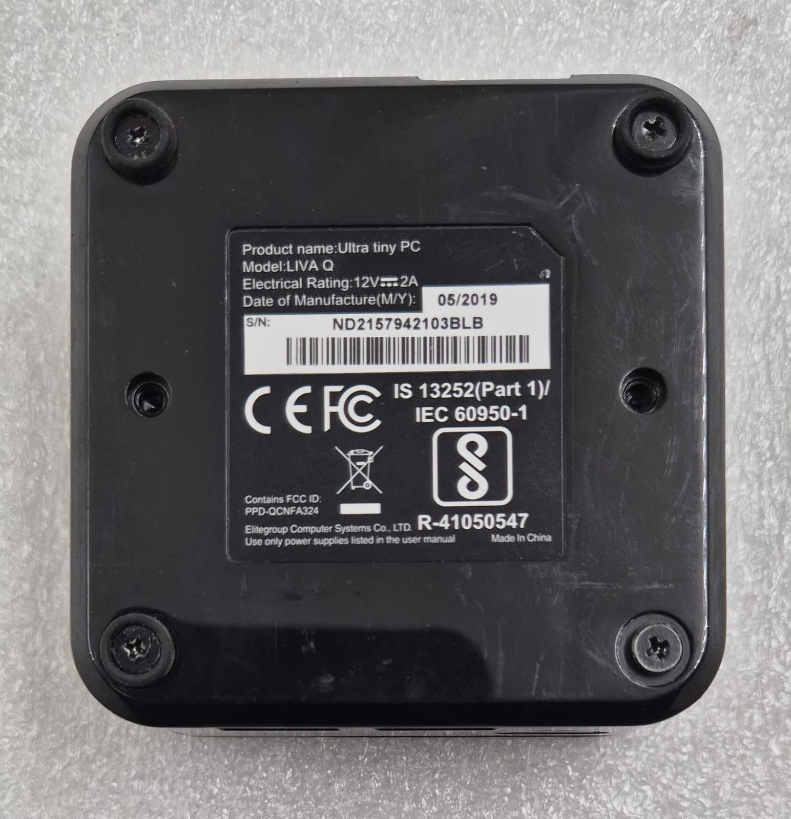 ECS LIVA Q Ultra tiny PC