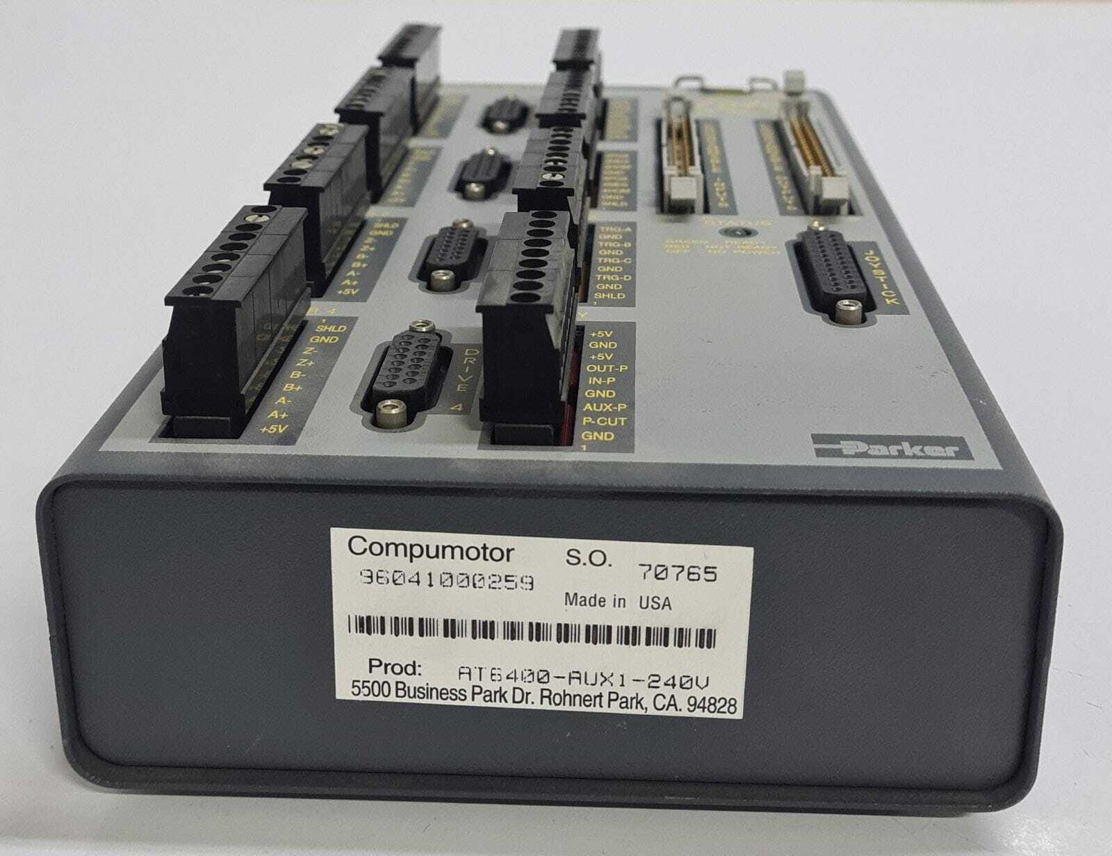 Parker Compumotor AT6400 4-Axis Indexer AT6400-AUX1-240V