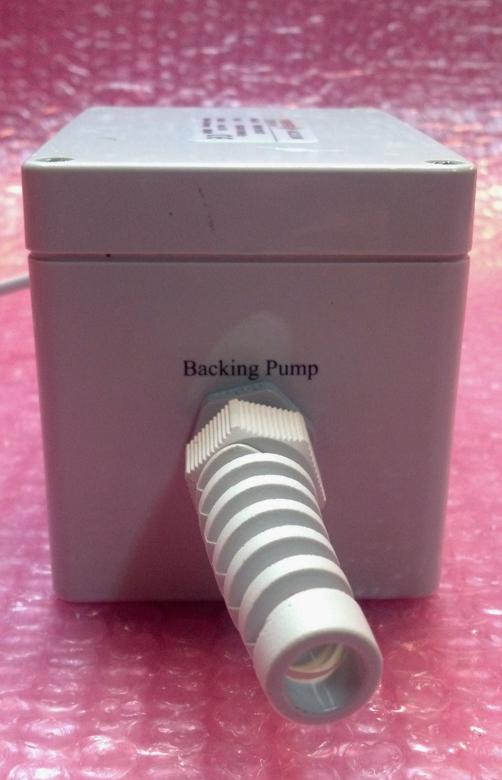 Pfeiffer Vacuum PM 041 938 GT Backing Pump Relay Box W  Terminal Strip