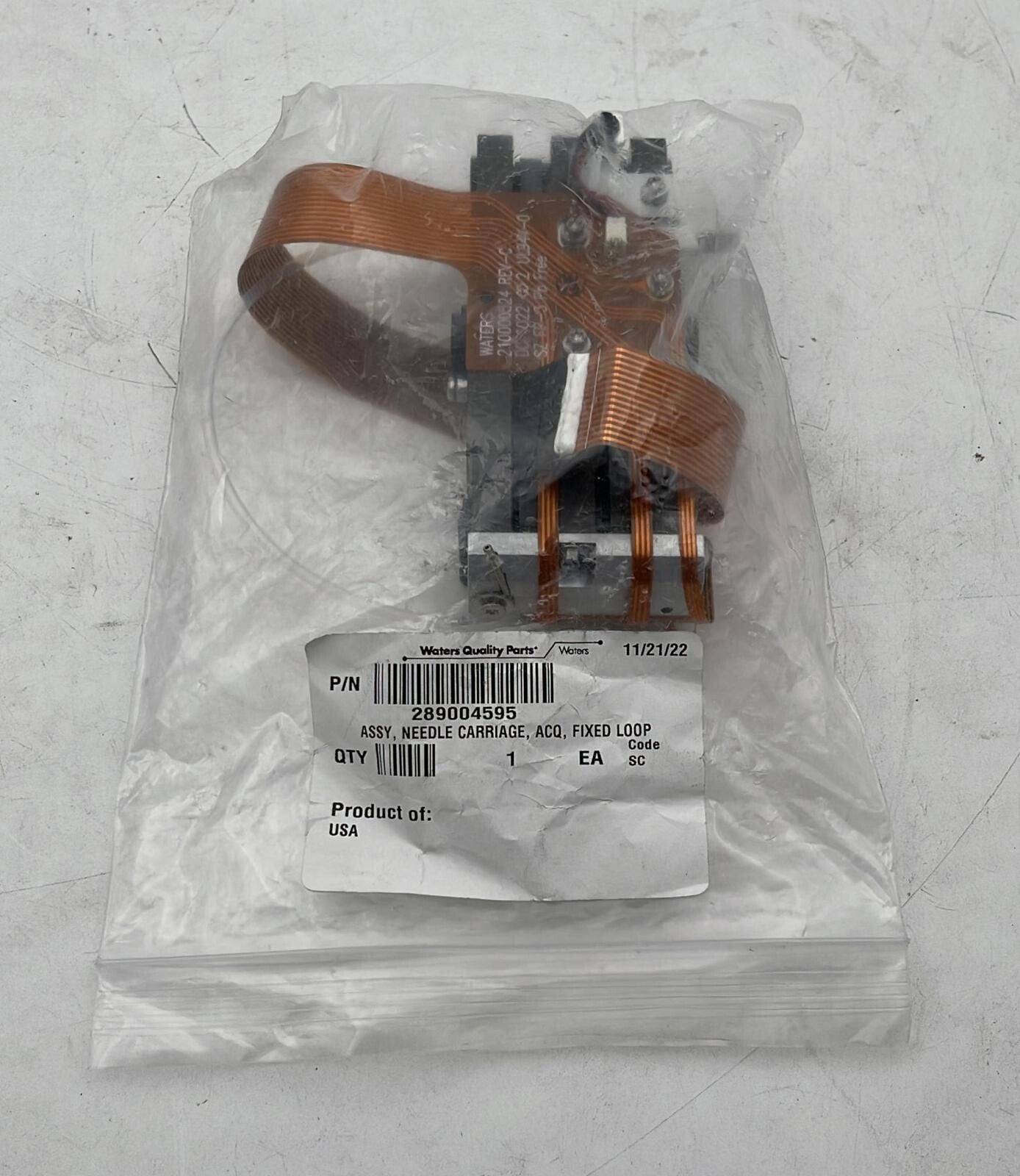 Waters Alliance 210000524 Needle Carriage ACQ Fixed Loop 289004595