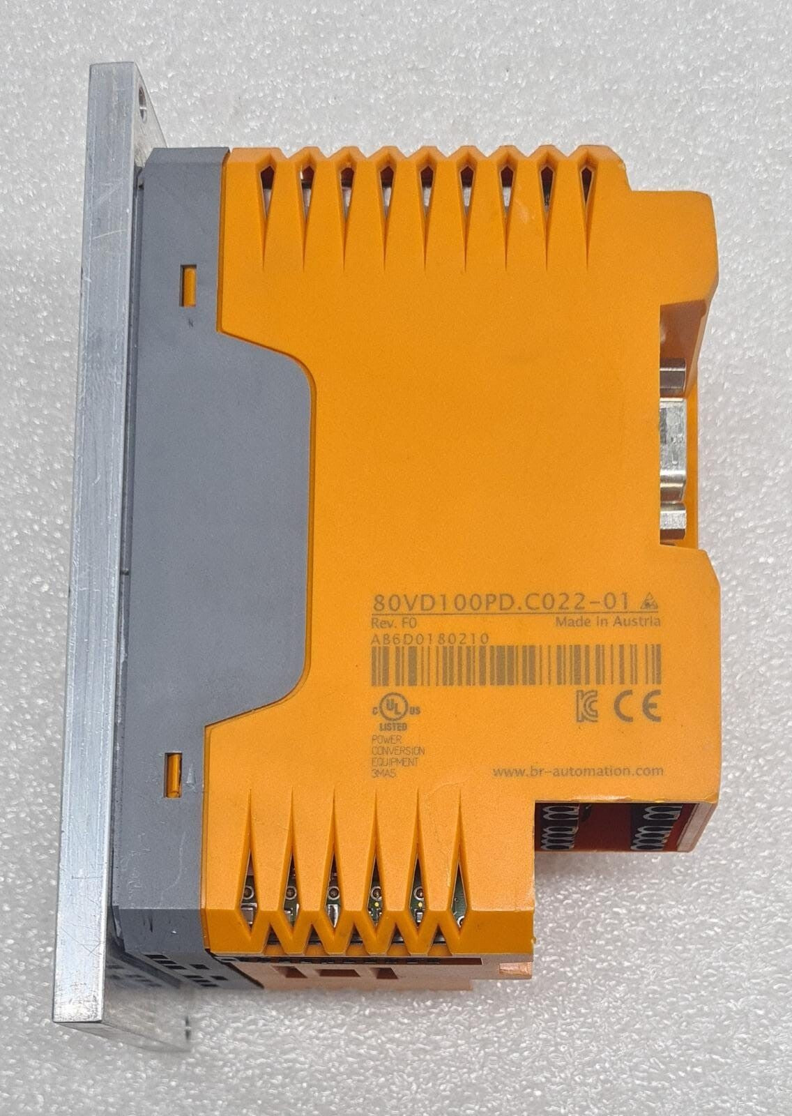 B&R Automation ACOPOS Micro 100D Servo Drive 80VD100PD.C022-01 Rev. F0 **AS-IS