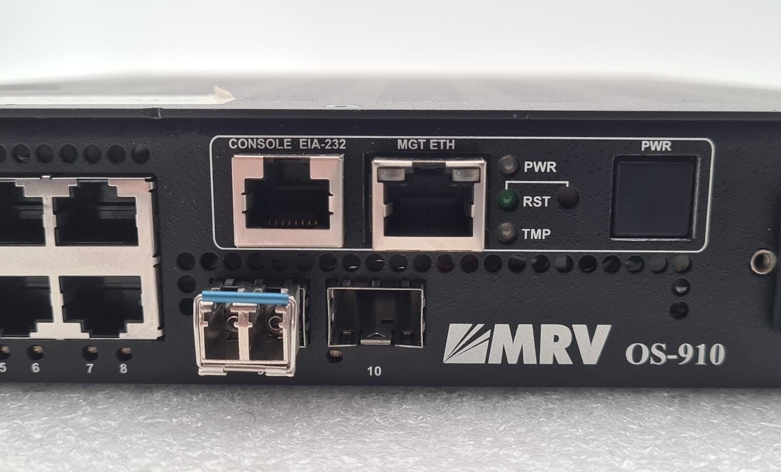 MRV OS-910 OS910/AC-1 Demarcation Platform RJ45 10/100/1000 BASE-T+2 1000FX SFP