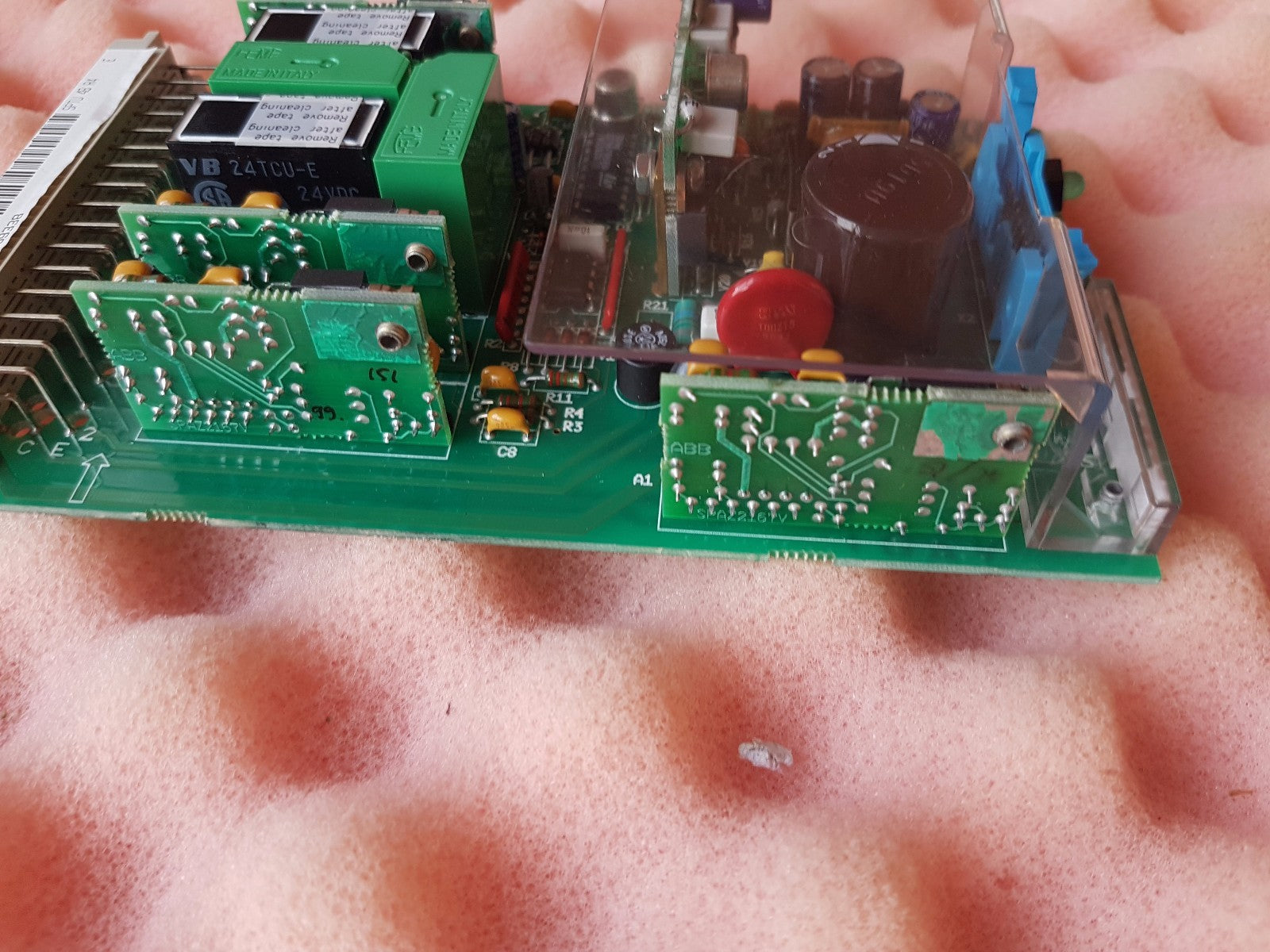 ABB SPTU 48 R4 Distribution Automation Oy 503338 RS 024-A Relay Control Board