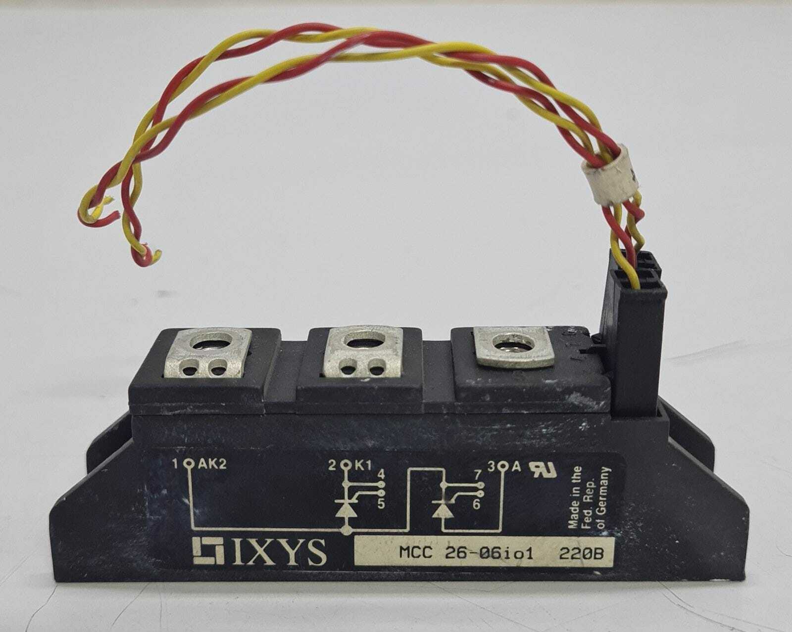 [LOT OF 3] IXYS MCC 26- 06io1 220B MCC2606io1 THYRISTOR Module OEM