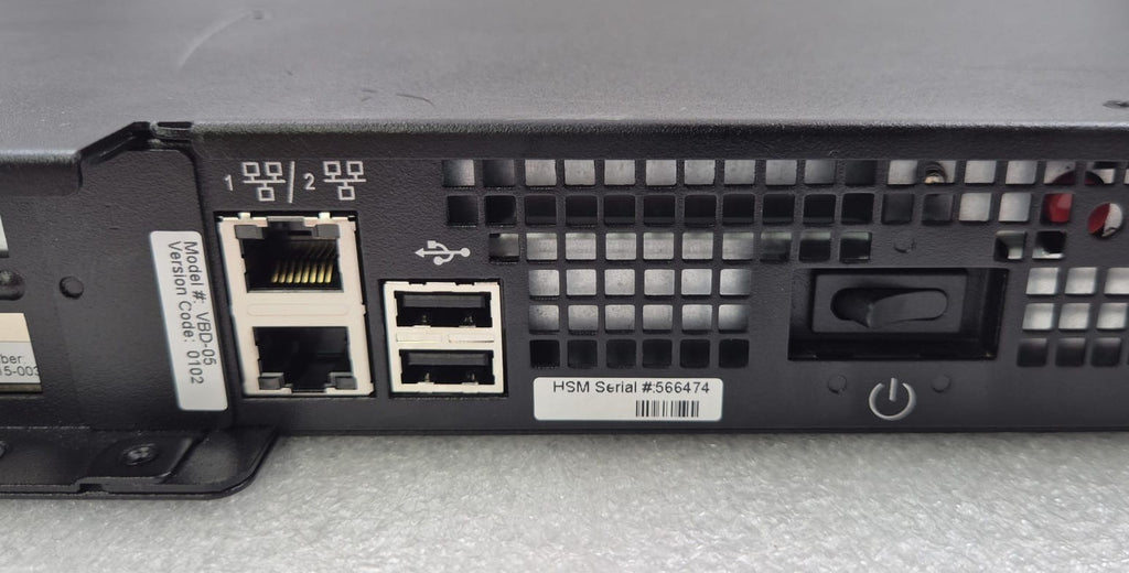 GEMALTO SafeNet GRK-13 808-000054-002 Network HSM Security Appliance Code 0201