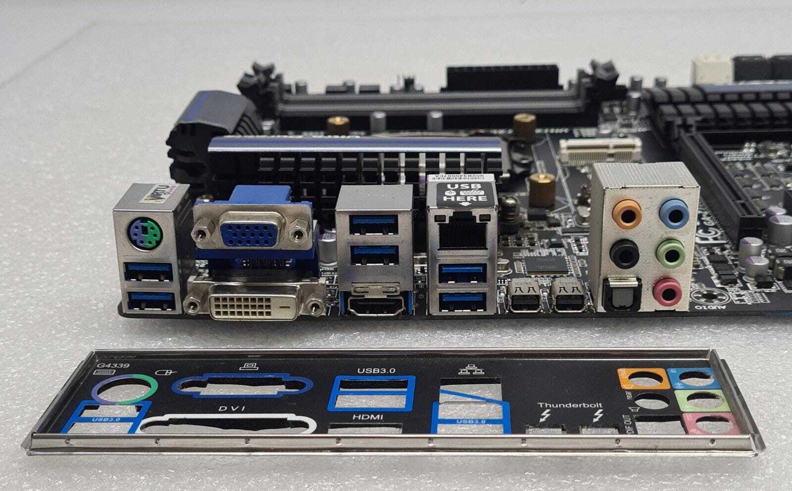 GigaByte Desktop Motherboard GA-Z77X-UP4 TH LGA1155 & Intel i7-3770 & I/O Shield