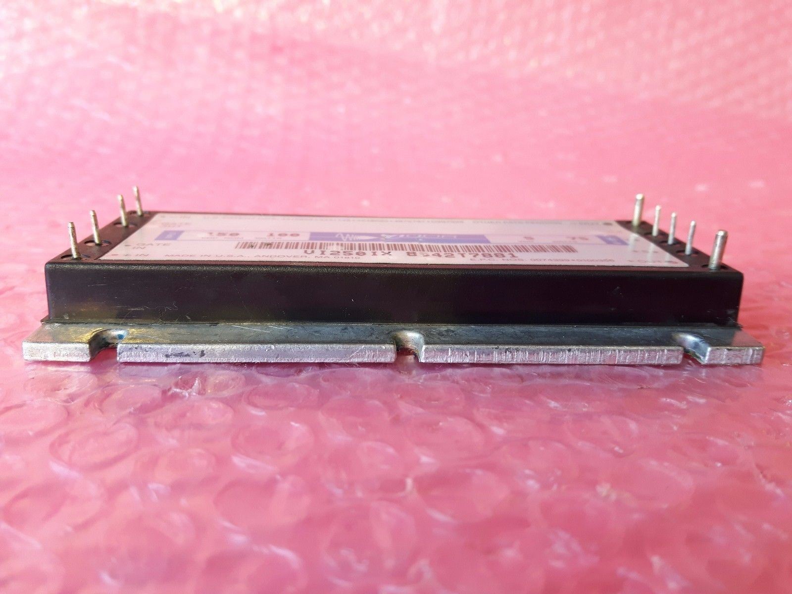 Vicor Dc Dc Converter Vi 250 Ix Input 150 Vdc 100 W Output 5 Vdc 75 W