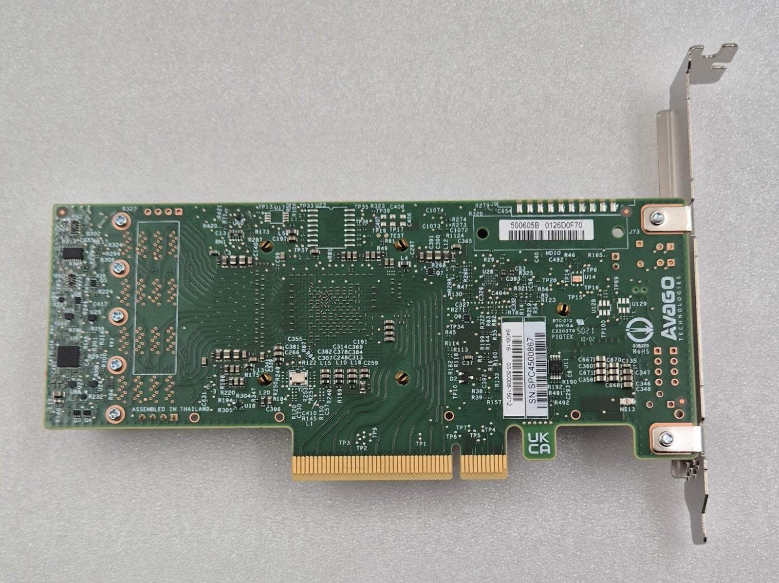 Broadcom AVAGO 9400-16i SATA/SAS/NVME RAID Controller 12Gbps PCIe Card