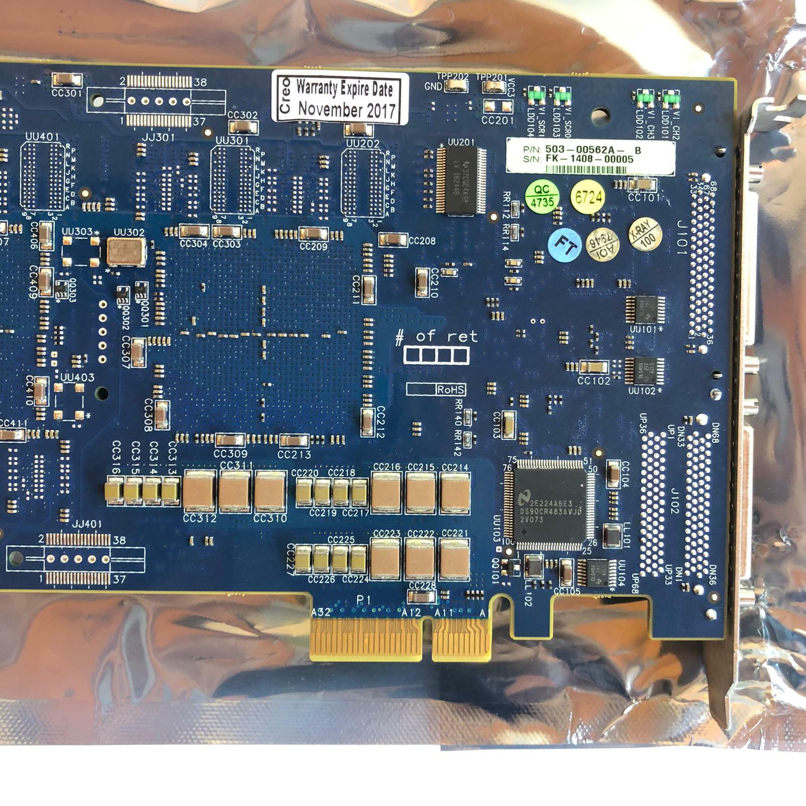 Creo FusionXCH 250-00562A-A card Fusion 637-00190A-B XCH board KODAK PrePress