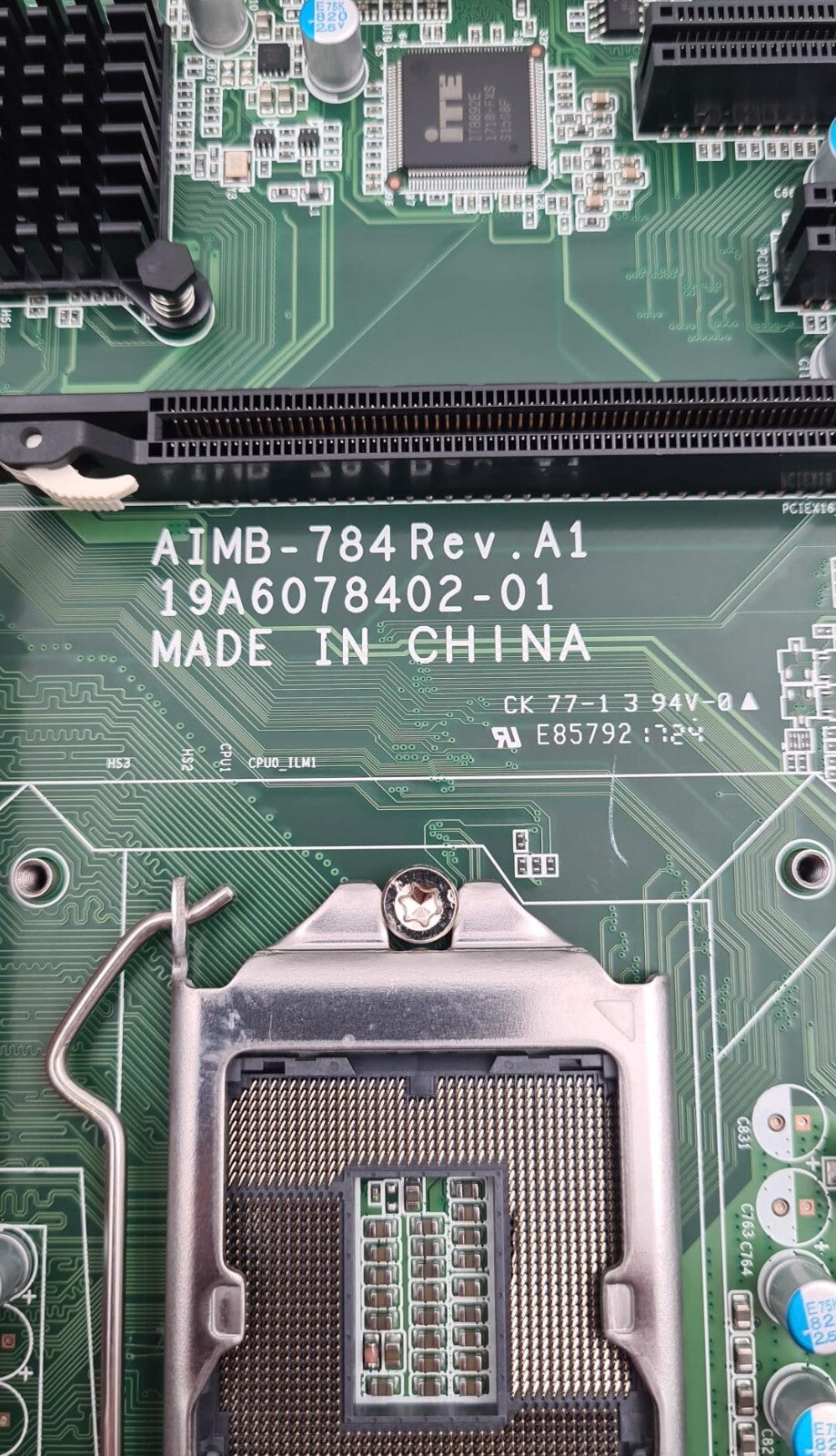 ADVANTECH AIMB-784 Rev. A1 19A6078402-01 sbc Mainboard W/ 2* 4G DDR3L Memory