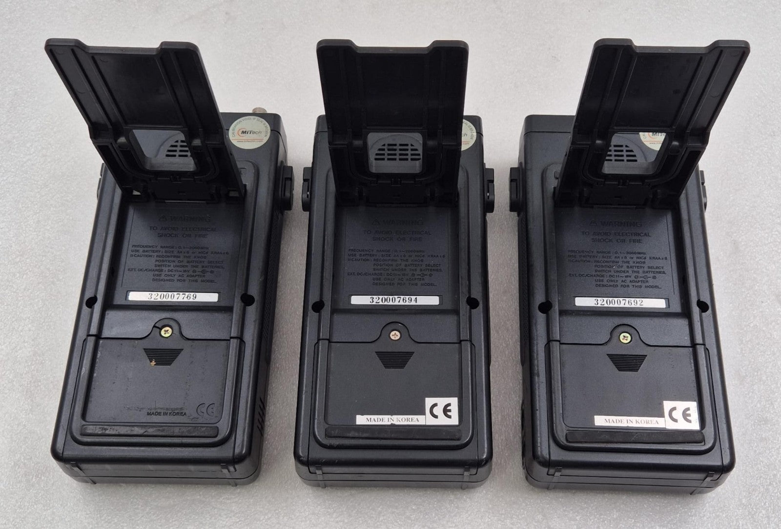 [LOT 3] MIT 3201 RF Field Signal Strength Analyzer 2.9GHz Hand-Held Device AS-IS