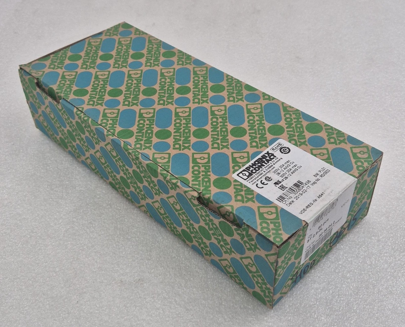 [50pcs] NEW - Phoenix Contact ST 2,5-3L 3036042 Connecting Terminal multi-layer