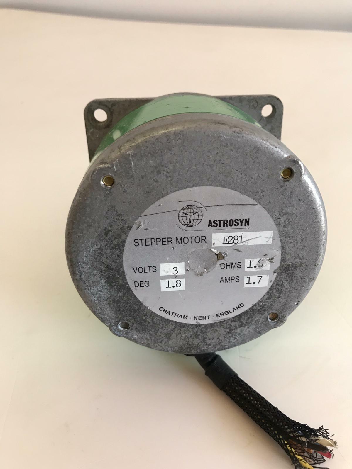 Astrosyn E281 Stepper Motor 120 N-cm, 1.7A Four Phase 1.8 ohm