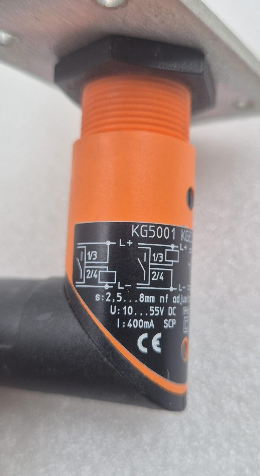 Ifm Capacitive Sensor KG5001 KGE2008-FRKG With Wiring