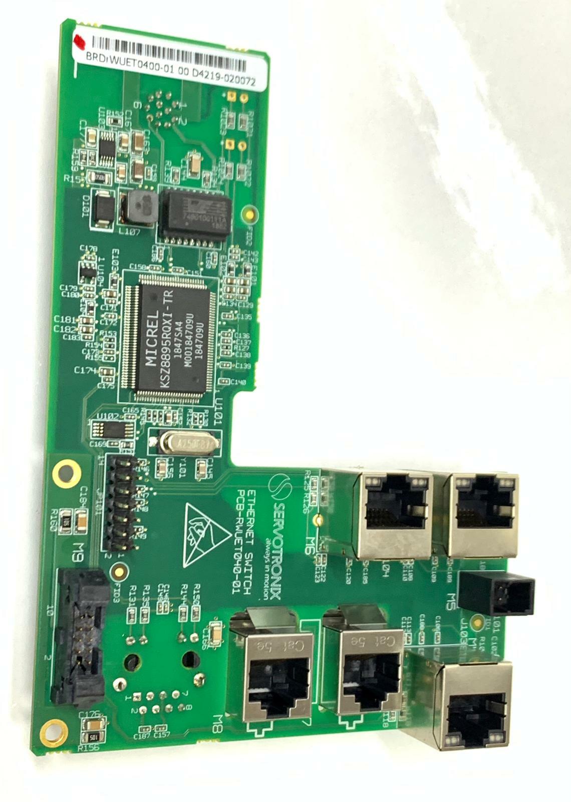 servotronix ethernet switch BRDRWUET0400-01 D4219-020075