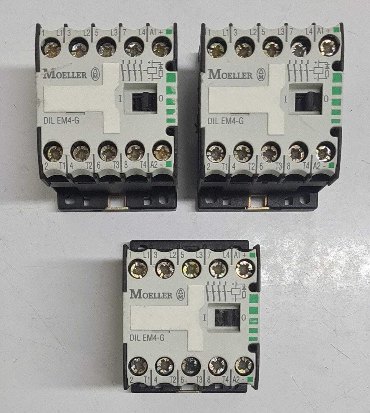 [LOT OF 3] MOELLER DIL EM4-G CONTACTOR 24V