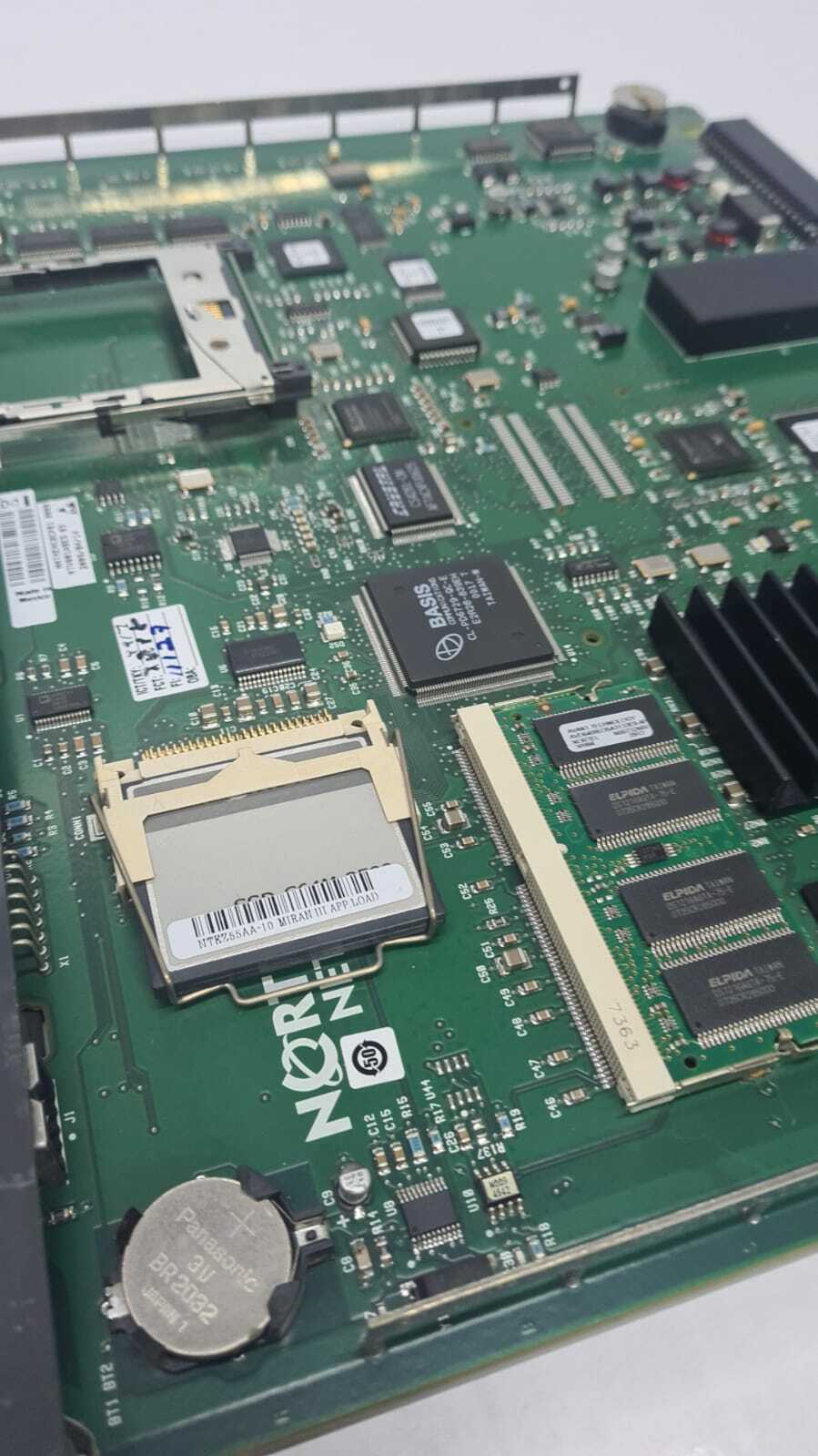 Nortel Voice Gateway Media Card MC-8 Port NT0966DAE5 NTVQ01ABE5 RLSE 01 / 03