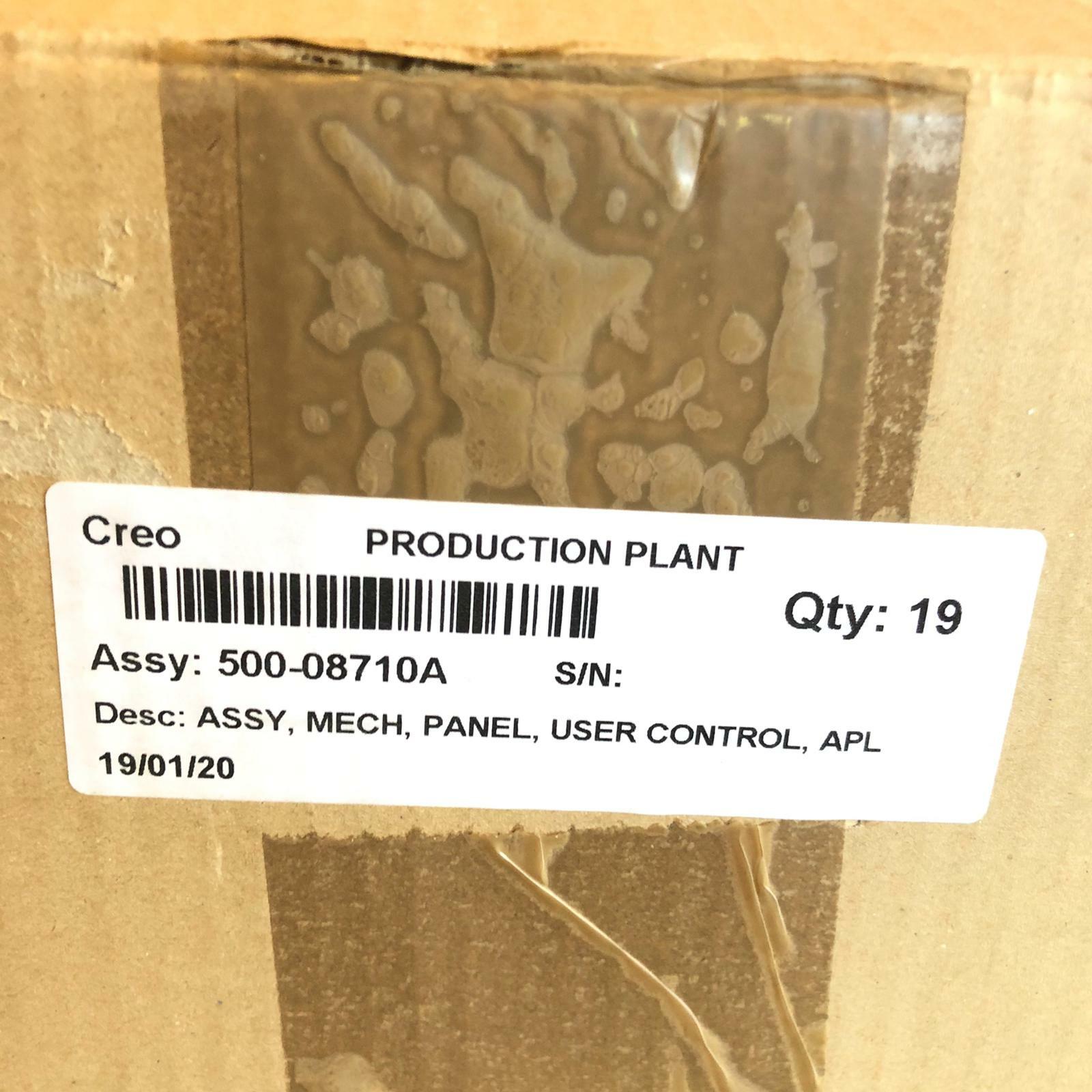 CREO ASSY Mech Panel User Control APL 500-08710A 207033 PrePress