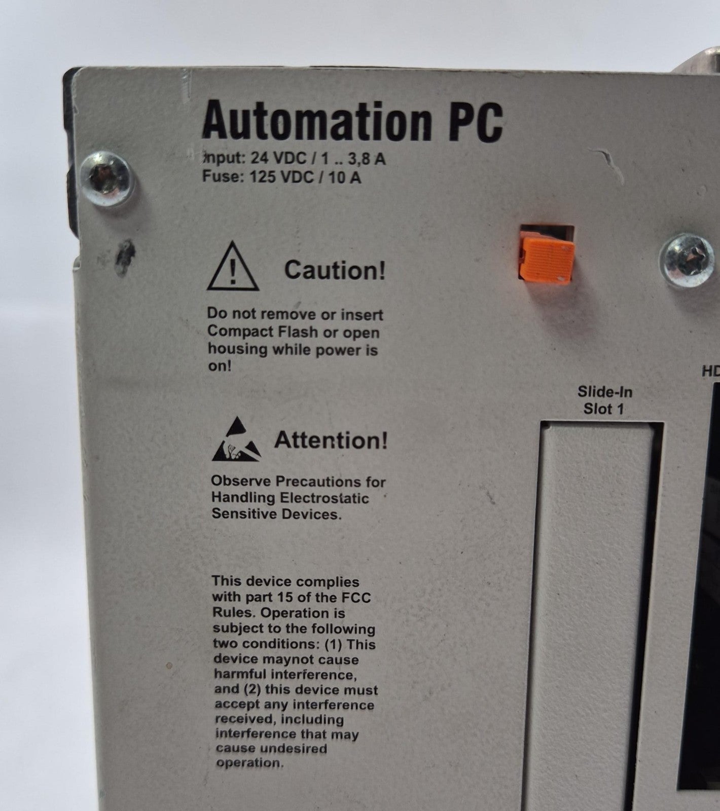 B&R Automation PC 5PC600.SX02-01 5P62 424410.002-02 Industrial Computer