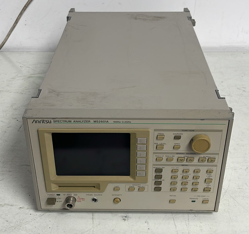 Anritsu MS2601A Spectrum Analyzer 100Hz - 2.2GHz